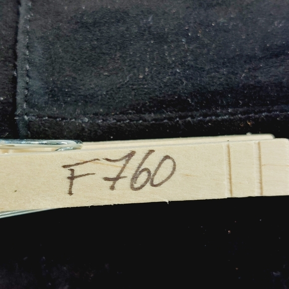 Nine West Camelot Knee High Black Suede Leather High Heeled Boots F760 - Picture 14 of 14